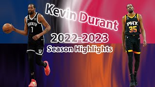 Kevin Durant 2022-2023 Season Highlights