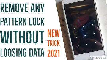 How To Unlock Android Pattern Lock Without Losing Data