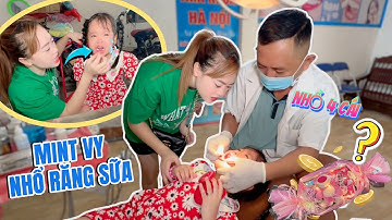 Lần Đầu Nhổ Răng Em Mint Vy Đã Chia Tay Luôn 4 Chiếc Răng Sữa Và Món Quà Đầy Bất Ngờ Từ Cô Tiên Răng