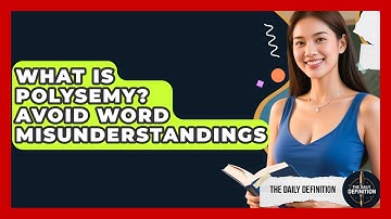 What Is Polysemy? Avoid Word Misunderstandings - The Daily Definition