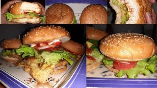 Burger| patties burger |لو ٹکی برگر|Egg Burger Recipe Anda Burger| तवा वेज बर्गर |Aloo Tikki Burger|