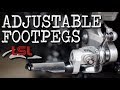 Adjustable Footpegs! Increase Legroom AND Ground Clearance! FZ1-N