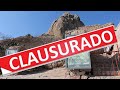 Clausuran la Peña de Bernal en Querétaro, México