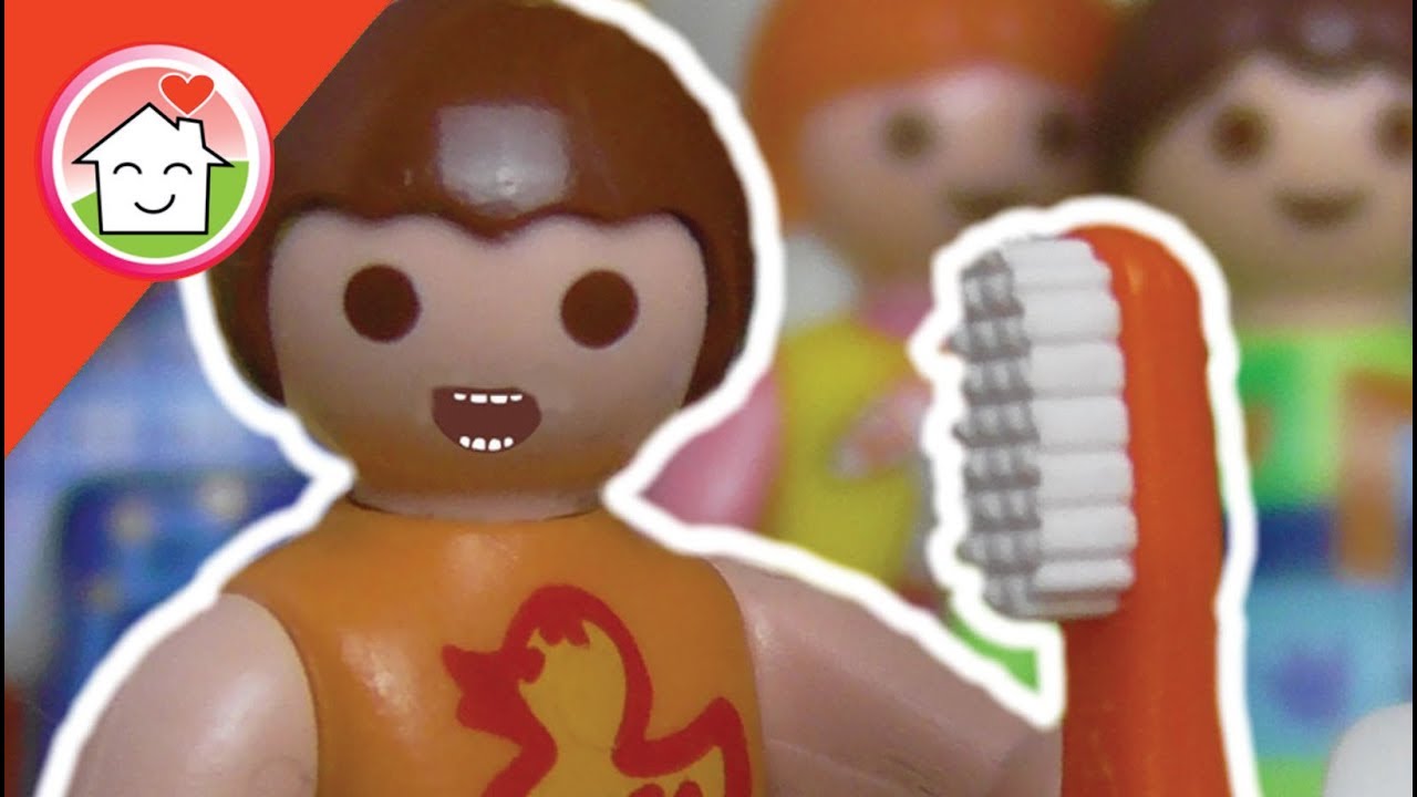 Playmobil Film deutsch Zahnarzt in der Kita / Kindergarten / Kinderserie von Familie Hauser