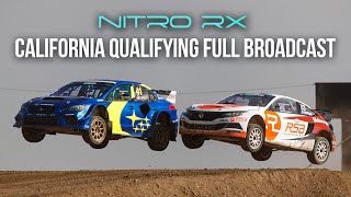 Nitro Rallycross California FULL Broadcast - Qualifying
