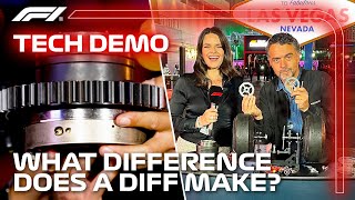 What Difference Does A Differential Make? | Albert Fabrega F1 TV Tech Talk Demo | Crypto.com