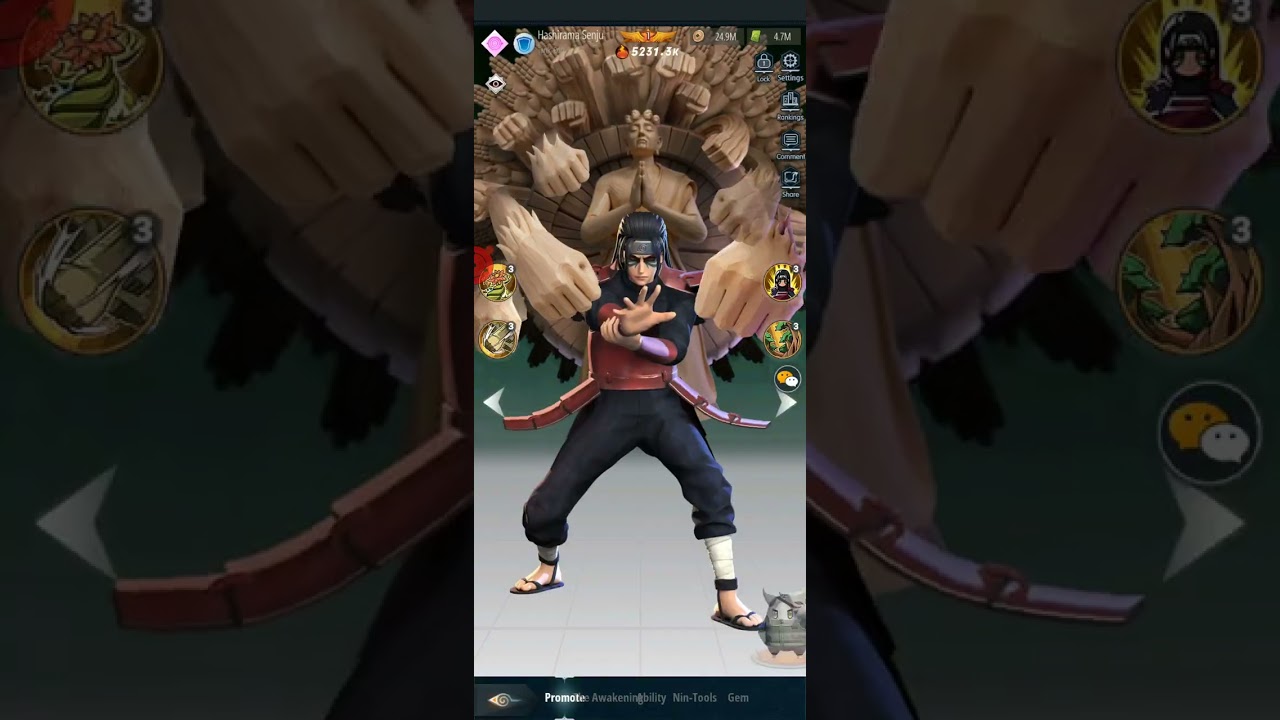Dia 28 consiguiendo a hashirama una locura