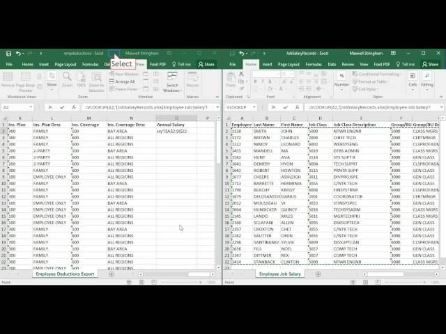 Excel VLOOKUP With Multiple Workbooks class=