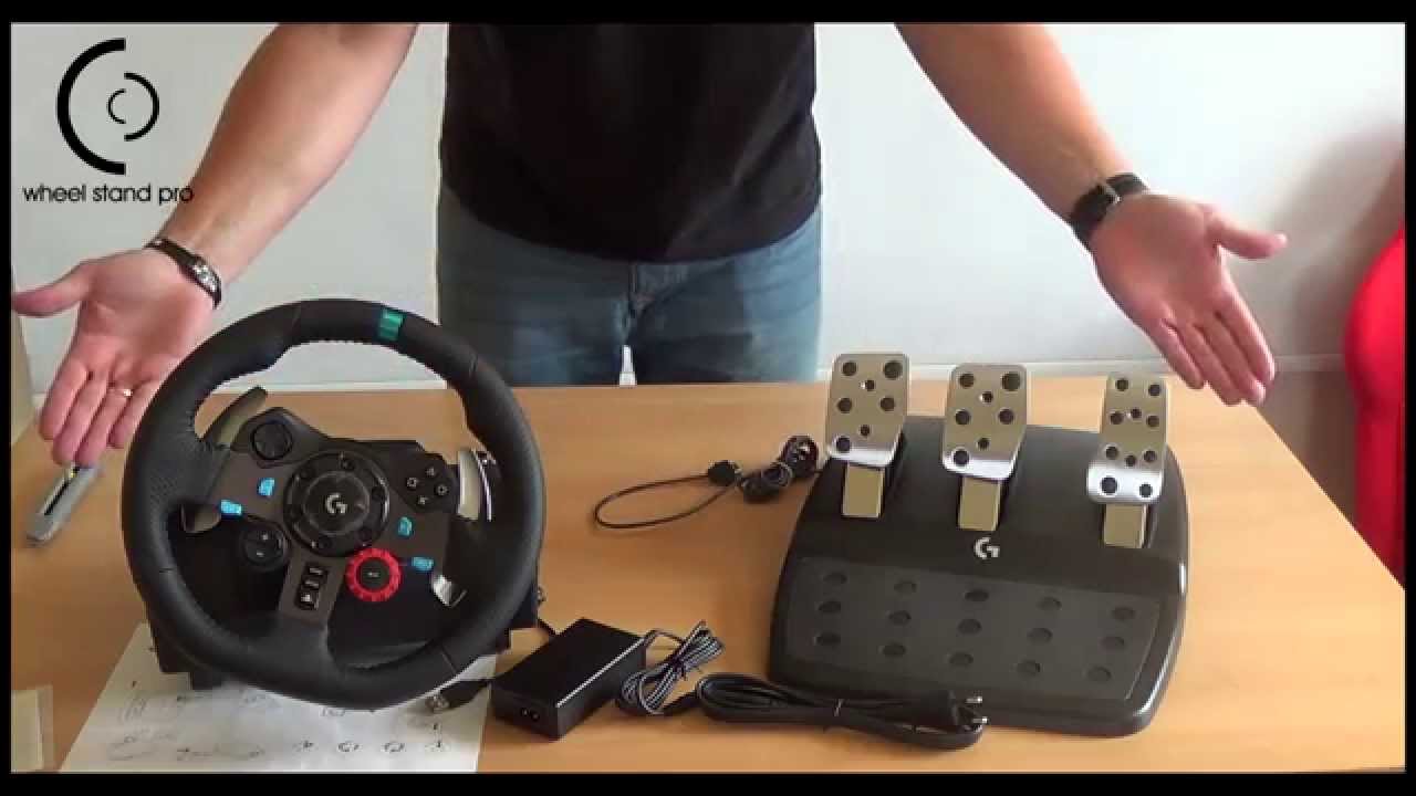 Wheel Stand Pro In Action - Logitech G29 Driving Force unboxing