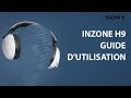 Casque gaming inzone h9 de sony  guide dutilisation