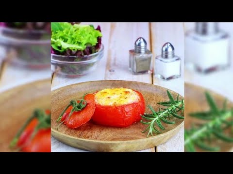 طماطم محشوة بالبيض والجبن طريقة عمل محشو الطماطم  