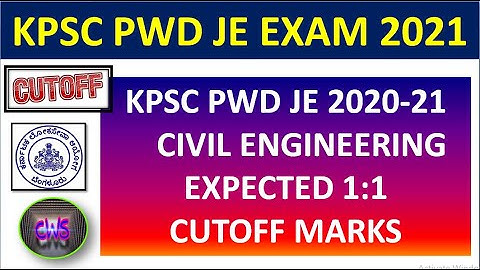 || PWD JE 2020-2021 EXPECTED 1:1 CUTOFF AFTER REVISED ANSWERS KEY || HOW MANY STUDENTS APPLIED ? ||