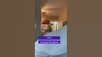 How Interventional Radiologists come up with their procedures...