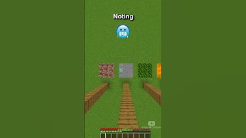 Minecraft Fall Damage vs Different Blocks 😰😰😰