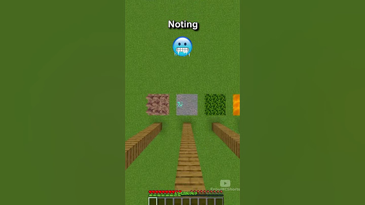 Minecraft Fall Damage vs Different Blocks 😰😰😰