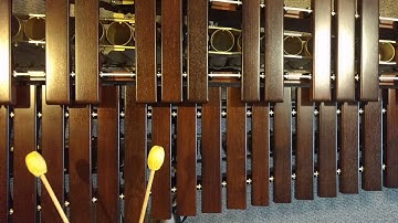 Single independent exercise number 2 in C major for Marimba