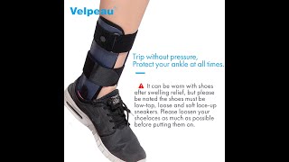 Velpeau Ankle Brace   Stirrup Ankle Splint   Adjustable Rigid Stabilizer for Sprains. by Selling point 284 views 3 years ago 41 seconds
