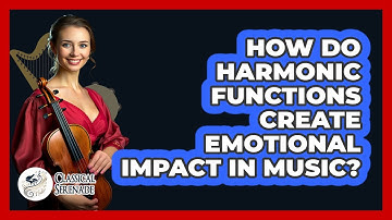 How Do Harmonic Functions Create Emotional Impact In Music? - Classical Serenade