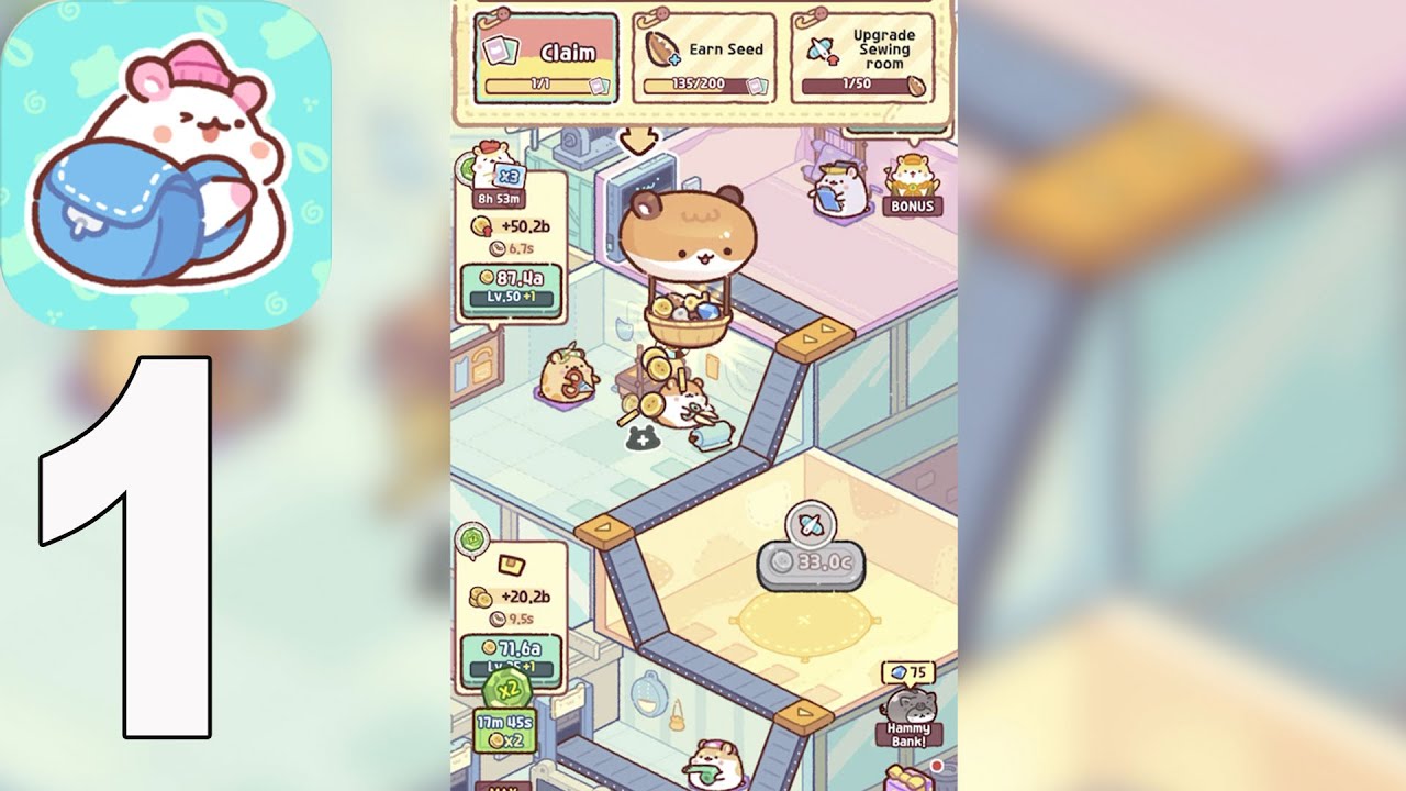 Idle Hamster Energy Free In-App Purchases MOD APK