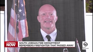 Utah fire community mourns South Jordan firefighter who unexpectedly died while on duty
