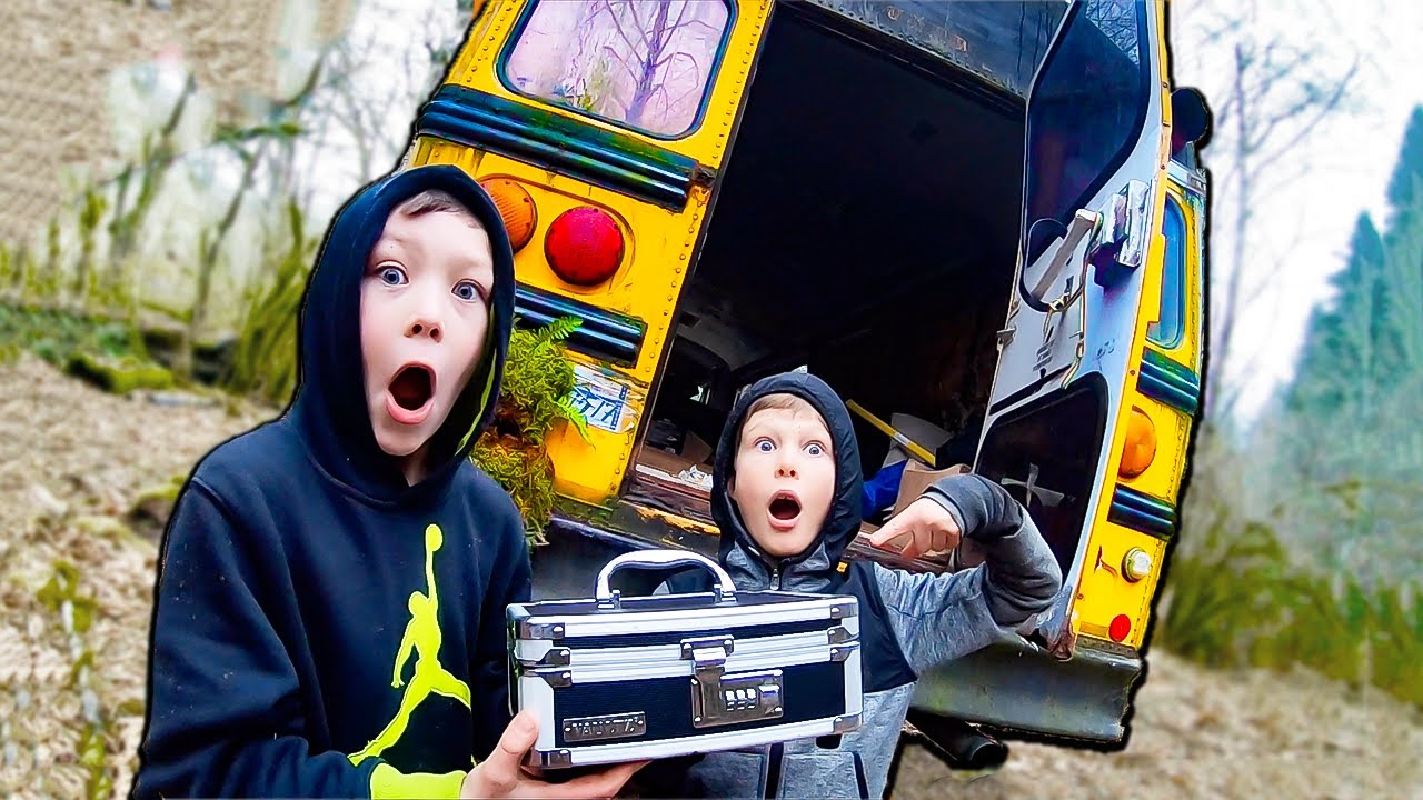we-broke-into-abandoned-school-bus-and-found-this-safe-youtube