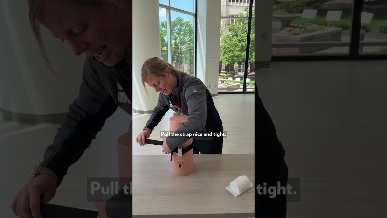 UC Health Trauma Nurse Shows How to Stop the Bleed