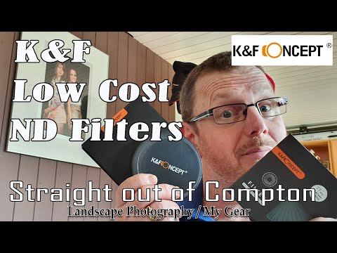 K&F Concept ND2-ND32 Variable Neutral Density ND Filter - Straight out of Compton