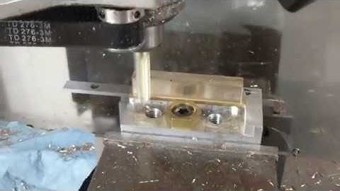 Brass Machining on CNC Bridgeport M-Head