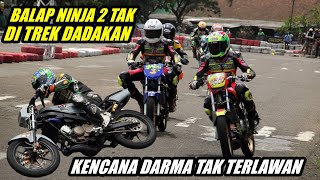 Balap Kawasaki Ninja 2 Tak di Trek Dadakan