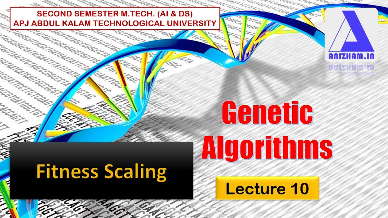 Fitness Scaling in Genetic Algorithm | Genetic Algorithms (M.Tech. - AI ...