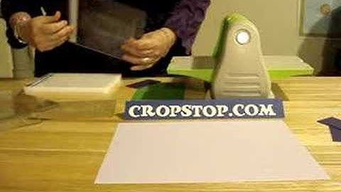 How to cut & emboss a Nestability Die in a Cuttlebug Machine