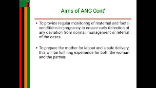 antenatal care