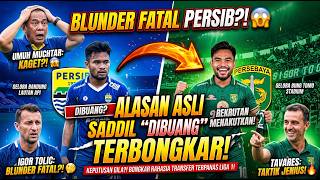 BLUNDER FATAL PERSIB?! 😱 Alasan Asli Saddil 'Dibuang' ke Persebaya Terbongkar!