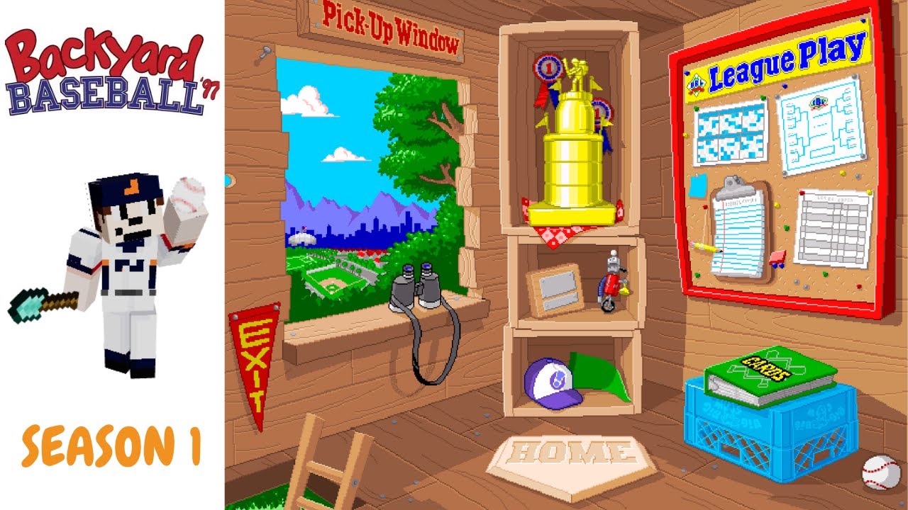 Backyard Baseball '97! Games 1 & 2