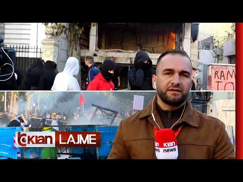 Tv Klan - Përplasje të forta në protestë