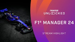 F1® Manager 24 | Create A Team Showcase - Frontier Unlocked Stream Highlight