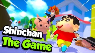 Shinchan saves shiro and nanako gameplay in tamil/Part-1/on vtg! screenshot 5