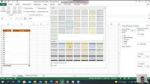 Membuat Range Usia dengan  Pivot Tabel #pivot #pivottable #exceltips #excel