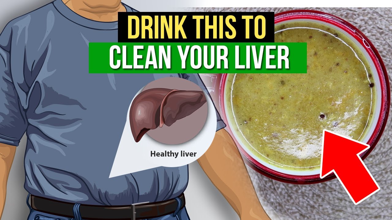 DRINK THIS COMBO BEFORE BED TO CLEAN YOUR LIVER & NEVER WAKE UP TIRED AGAIN