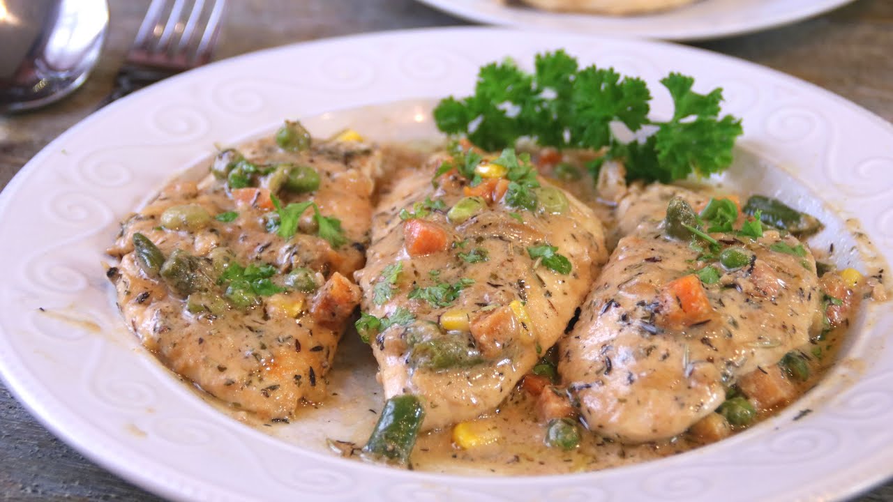 Aromatic Creamy Herb Chicken in 30 Minutes