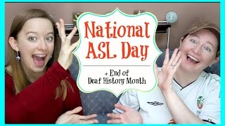 National ASL Day (+ End of Deaf History Month) ┃ ASL Stew