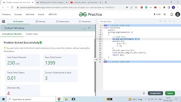 Smallest number with sum of digits as N and divisible by 10^N | GFG | C++ | GFG POTD 09/09/2022