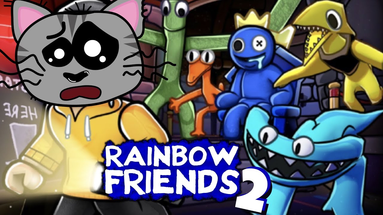 YELLOW me ATRAPA y me lleva a su NIDO RAINBOW FRIENDS 2