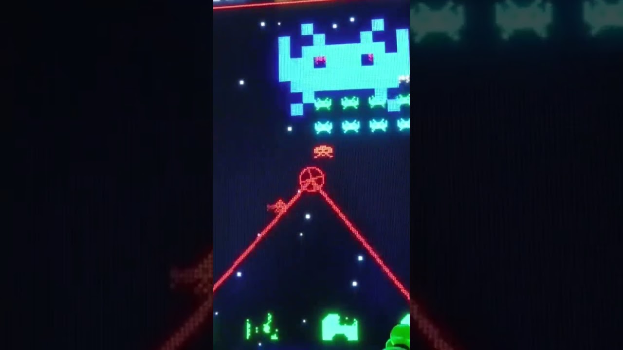 World’s Largest Space Invaders game 
