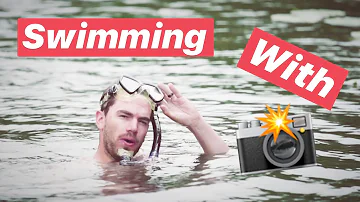 Swimming with Camera!!! - BTS Shooting Stills