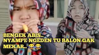 Challenge tiup balon terbesar part 16 || Eksperimen balon lapis || bengek kebangetan