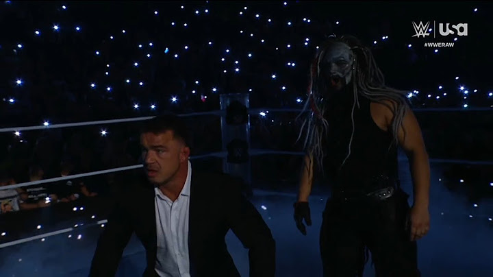 Uncle Howdy attacks Chad Gable - WWE RAW 7/22/2024
