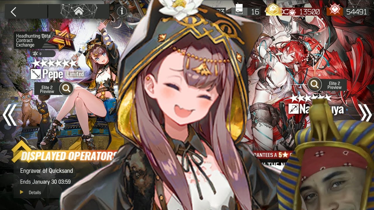 Arknights Headhunting Experience - Pepe & Narantuya