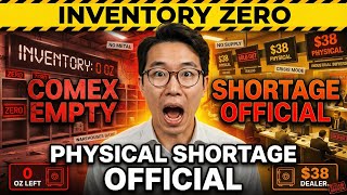 COMEX Inventories Hit ZERO: The Physical Silver Shortage That Changes Everything