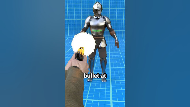 Can an Ancient Armor deflect bullet? 😱